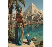 5D Diamond Painting Mujer, PiráMide Diamond Painting Adultos, DIY Cuadro Diamante Accesorios, 5D Dibujos con Diamantes Art Kit Manualidades Adultos, Regalo Mujer, Otoño Decoracion Hogar 50x70cm 0-8372