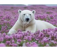 5D Diamond Painting Oso Polar Diamond Painting Kit 60x40cm 8-5E090
