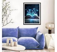 5D Diamond Painting Otoño, Arquitectura Diamond Painting Adultos, DIY Pintura Diamante Manualidades Adultos Cristal Punto de Cruz para la Decoración Del Hogar, Regalos Para Mujeres 80x110cm s-11026