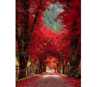 5D Diamond Painting Paisaje, áRbol Diamond Painting Adultos, DIY Cuadro Diamante Accesorios, 5D Dibujos con Diamantes Art Kit Manualidades Adultos, Regalo Mujer, Decoracion Hogar, 100x135cm T-1894