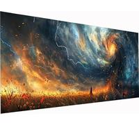 5D Diamond Painting Paisaje, Grande Diamond Painting Adultos Desastres Naturales, DIY Pintura Diamante Punto de Cruz Kits, Manualidades para Adultos, Decoracion Hogar, Regalo Mujer 60x30cm 2-3869