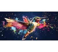5D Diamond Painting pájaro Pintura Diamante cielo estrellado Diamond Painting Kit Completo Adultos, DIY Cristal Punto de Cruz Manualidades Pintar Kits, Home Room Decor, Regalos para Mujer, 60X120CM
