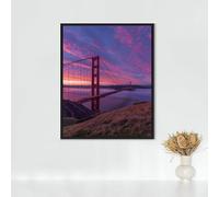 5D Diamond Painting Puente Diamond Painting Adultos Tribu Pintura Diamante Bordado de Punto de Cruz Kits, DIY Cuadros Diamantes Cristal Juego De Artesanía, Decoracion, Regalos 60 x 80 cm PJY9 2-B