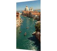 5D Diamond Painting Roma Pintura Diamante Adultos, Cuadros de Diamantes Venecia Diamond Art Kit, Fai da Te 5D Full Drill Punto de Cruz Puzzle de Diamantes, Decoración de Pared Regalo 40x80cm p6-57us