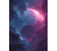 5D Diamond Painting Tai Chi, Nube Diamond Painting Adultos, DIY Cuadro Diamante Accesorios, 5D Dibujos con Diamantes Art Kit Manualidades Adultos, Regalo Mujer, Otoño Decoracion Hogar, 40x50cm 9-8577