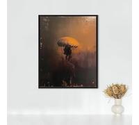 5D Diamond Painting Vida Marina Diamond Painting Adultos Medusa Pintura Diamante Bordado de Punto de Cruz Kits, DIY Cuadros Diamantes Cristal Juego De Artesanía, Decoracion, Regalos 40 x 50cm PJY9 K-O