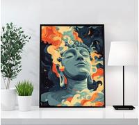 5D Diamond Painting Zen Diamond Painting Adultos Abstracto, DIY Pintura Diamante Manualidades Adultos y Niños, Kit Completo Cristal Pintura De Diamante, Para Decoración Hogar, Regalos 100x135cm BS6-J3