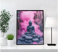 5D Diamond Painting Zen Diamond Painting Adultos Paisaje, DIY Pintura Diamante Manualidades Adultos y Niños, Kit Completo Cristal Pintura De Diamante, Para Decoración Hogar, Regalos 100x135cm O9O-62