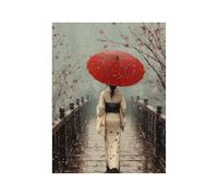5D DIY Diamond Painting Adultos Japón Pintura Diamante Pintar por Numeros Adultos Geisha, Full Drill Kit Bordado Diamond Painting Manualidades Niños, Decoracion Hogar Regalo Mujer 80 x 60 cm 258-5166