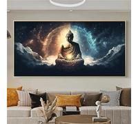 5D DIY Diamond Painting Kit Completo, Cielo stellato Diamond Painting Adulti Pittura Diamante zen Diamond Painting Grandi Dimensioni XXL 120x60CM, Mosaico Diamond Art Painting, Parete Home Decor