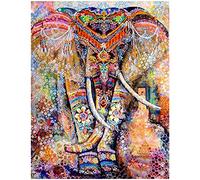 5D DIY diamond painting square cuadrados 40x50 cm elefante pintura por números adultos perlas juego de pintura de diamantes punto de cruz kit completo mosaico manualidades adultos puzzle de diamantes