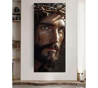 5D Jesús Diamond Painting Adultos, Dios Diamond Painting Grande 120x60cm, DIY Pintura Diamante Pintura por Numeros Cristal Punto de Cruz Diamante Manualidades Kit para Decoración Hogar, Regalo 0R-983