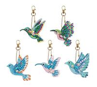 5D llavero kits DIY dibujos animados animal llavero mujer bolsa colgante