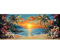 5D Paisaje de grullas inmortales Diamond Painting, Diamond Painting Kit Completo, Manualidades Adultos DIY Cristal Pintura De Diamante Para, Painting Para Decor De Pared Del Hogar 100x230cm f-763