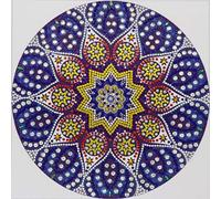 5D Pintura Diamante Bricolaje, Kofun Pintura de Pintura DIY 5D by Números Diamantes Bordado Pintura Kit de Punto de Cruz DIY Decoración para El Hogar Mandala 30 * 30 cm