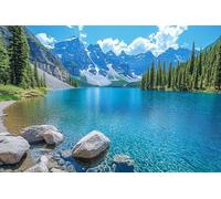 5D Valle Diamond Painting Adultos Kit, DIY Lago Pintura de Diamantes, Diamond Painting Niños Kit, Cristal Pintura De Diamante Manualidades a mano Para Decoración De Pared Del Hogar 100x120cm -37126