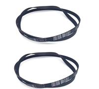 5EPJ1271 Correa de transmisión for lavadora W10722158, compatible con Hisense, correa for lavadora de tambor 5EPJ1271 5PJ1271 5PJE1271 Correa giratoria de goma(2pcs5EPJ1271)