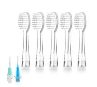 5Er Kinder Ersatzbürsten Für Seago SG513/SG977/SG2139/DT-BB1/DT-K6, Seago Kinder Elektrische Zahnbürste Aufsteckbürsten, Seago Ersatzbürsten Kinder Ideal Para Kinder De 2 a 6 años