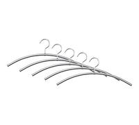 Kerkmann Kleiderbuegel Alusilber 5 St. ACC NUEVO