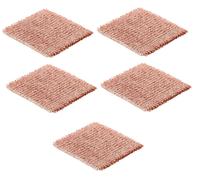 5er Set Kupfertuch Limpiador Olla Kupferschwamm Cobre Paños 15 x 15cm