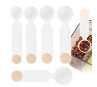 5er Set Meal Prep Messlöffel Zur Portionskontrolle - Vielseitige Servierlöffel Für Diät & Fitness | Präzise Abmessung Für Küche, Büro & Studentenwohnheim | Kompakt & Leicht Aus ABS, 10cm