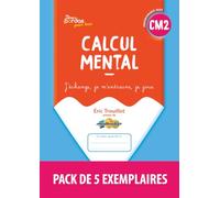 5ex Cahiers Bordas pour tous - Calcul mental CM2 - 2026 - PCF
