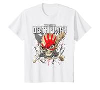 5FDP - Warhead Skull Camiseta, Niños, Blanco, 2 años