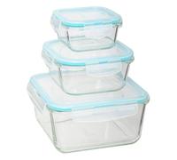 5five - 3 grandes cajas cuadradas de cristal "clipeat