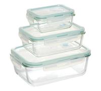 5five - 3 grandes cajas rectangulares de cristal "clipeat