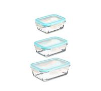 5five - 3 grandes cajas rectangulares de cristal 'clipeat