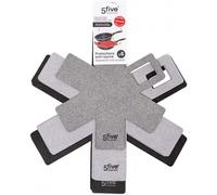 5five - 6 protectores contra arañazos gris-negro