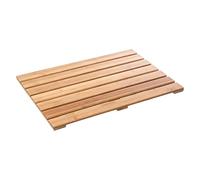 5Five - Alfombrilla de baño de Rejilla de bambú (53 x 36 cm) - Antideslizante, Resistente a la Humedad, fácil de Limpiar - Accesorio de baño