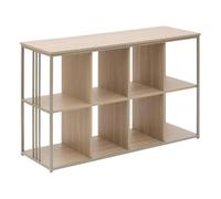 5five - aparador duna rectangular, 40 x 120 cm, color beige