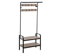 5five - Armario jano 2 baldas Madera Negro