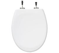5five - Asiento de Inodoro Antibacteriano Blanco