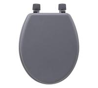 5five - Asiento de Inodoro de Madera lacada Gris colorama