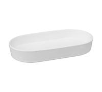 5five - Bandeja de gres de algodón Blanco colorama