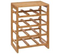 5five - estantería "linha" de bambú para 12 botellas