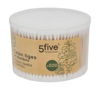 5five - Caja de 500 bastoncillos de bambú