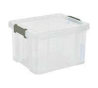 5Five - Caja de almacenamiento de plástico FORTY+ - 35 L - 48,1 x 38,7 x 30,7 cm - Organizador para el hogar, práctico accesorio para el salón o el baño
