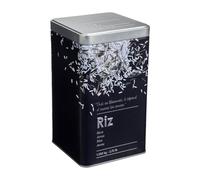 5five - caja de arroz metálica "black edition" negra