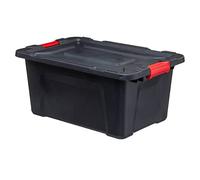 5five - caja de plástico "store n box" 55l negra