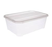 5five - caja de plástico transparente "store n box" 11l