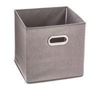 5Five Caja Organizadora para Estantería 31 x 31 cm Gris Claro Tela