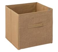 5five - cesta de arpillera "mix n modul" 31x31cm