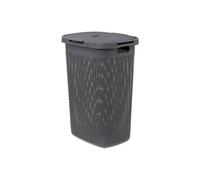 5five - cesta de ratan 60l gris hormigón