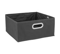 5five - cesta de tela "mix n modul" 31x15cm gris antracita