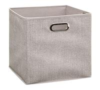 5five - cesta de tela "mix n modul" 31x31cm beige jaspeado