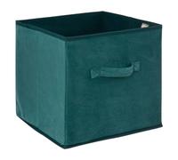 5five - cesta de terciopelo "mix n modul" 31x31cm azul