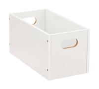 5five - cesta "mix n modul" 15x31cm madera blanca